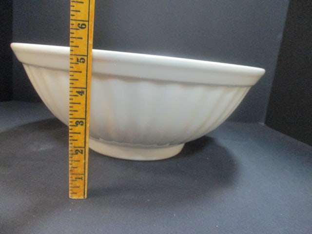 Roma Italian Pottery Blue Stripe Design Bowl - 6