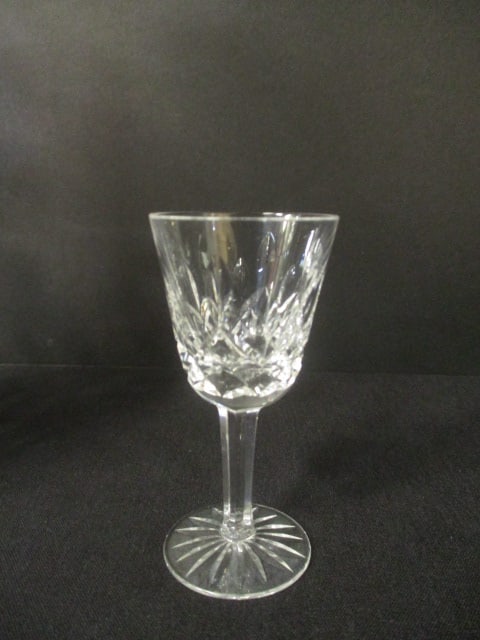 Waterford "Lismore" Crystal Cordial Set - Decanter and Pair of Stem Glasses - 2