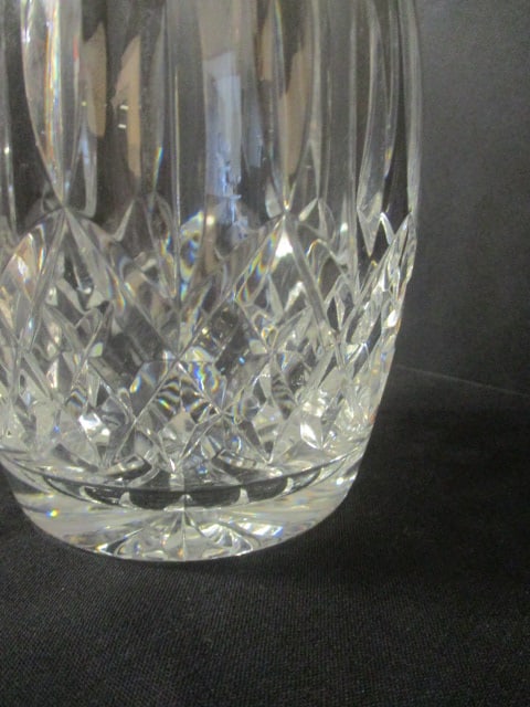 Waterford "Lismore" Crystal Cordial Set - Decanter and Pair of Stem Glasses - 6