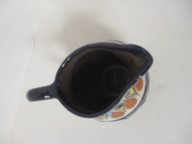Vintage Studio Art Pottery "Peacock Eyes" Pitcher - 3
