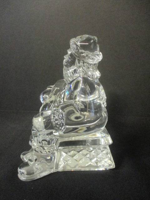 Waterford "2005 Annual Santa Claus" Crystal Sculpture - 3