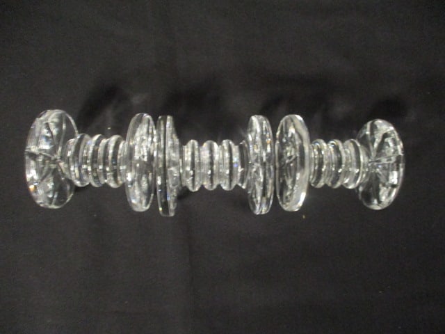 3 Waterford Crystal Knife Rests - 3