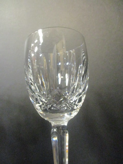 Set of 5 Waterford "Kildare" Crystal Claret Stem Glasses - 4