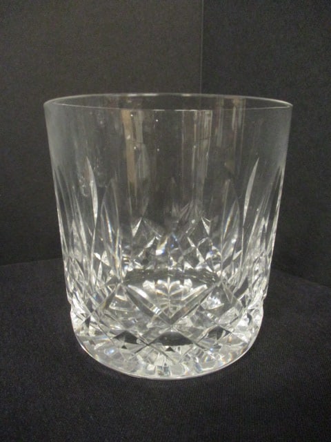 Set of 7 Waterford "Lismore" Crystal Old Fashioned Glasses - 3