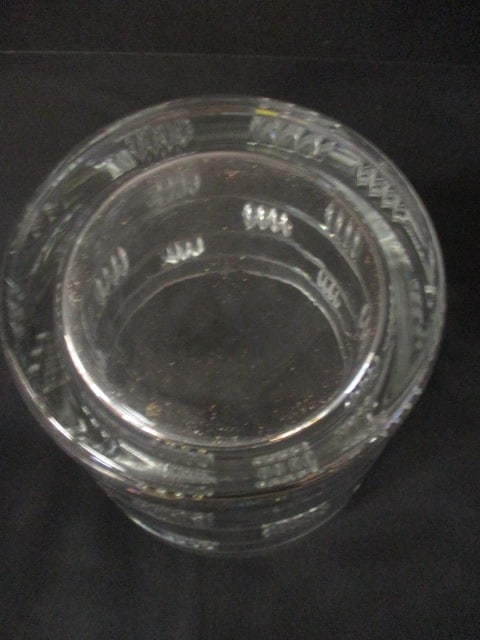 Mid Century Modern Cut Glass Crystal Ice Bucket - 3