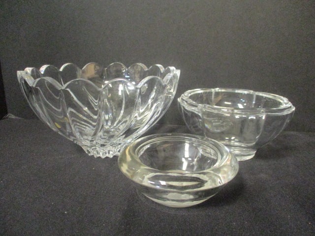 3 Vintage Crystal Bowls (1 of 11)
