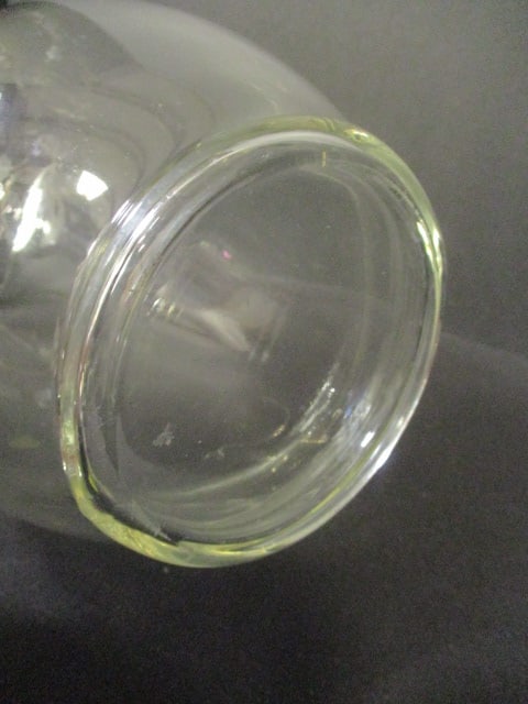 Crown Clear Glass Pitcher with Folded Spout - 4
