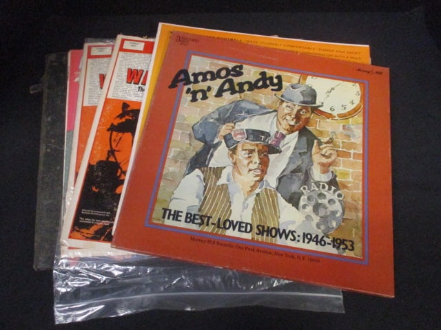 Grouping of Classic Radio and TV LP Vinyl Records - Andy Griffith, Amos & Andy,: All in the Family, etc., see pictures and preview for selection and condition