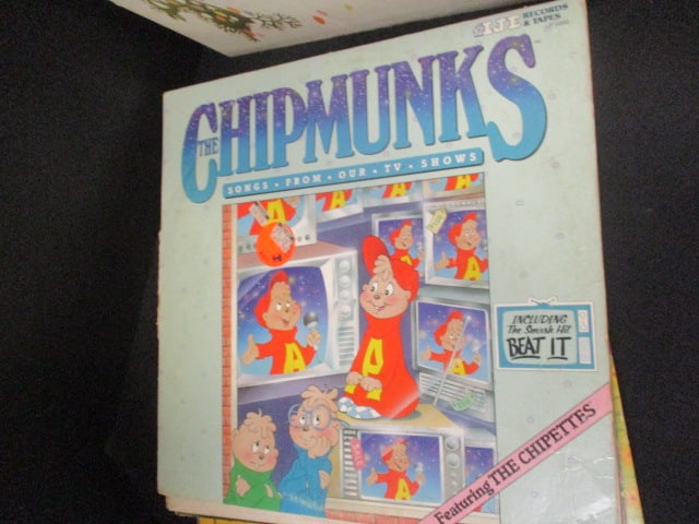 Collection of Vintage Children's LP Vinyl Records - includes Disney Storybook Albums - 6