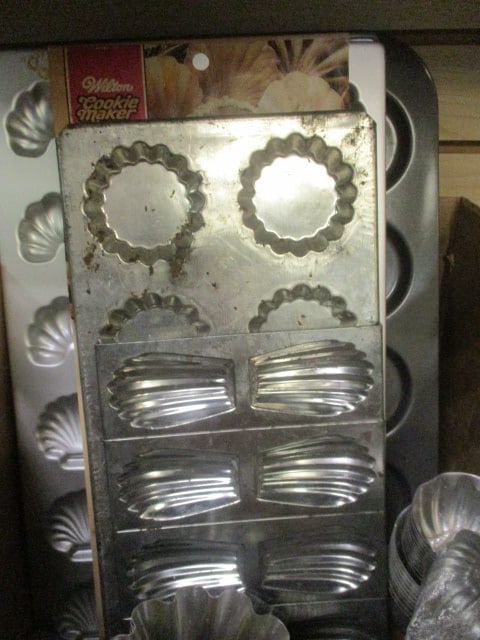 Baking Lot - Wilton Cookie Master Pans, Muffin Pans, Jello Molds, etc. - 5