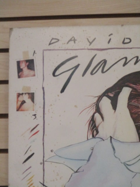 "David Bowie - Glamour" by Edward Bell Art Print on Board - 2