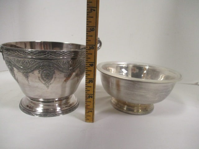 Vintage Wilcox and Gorham Silverplated Bowls - 8