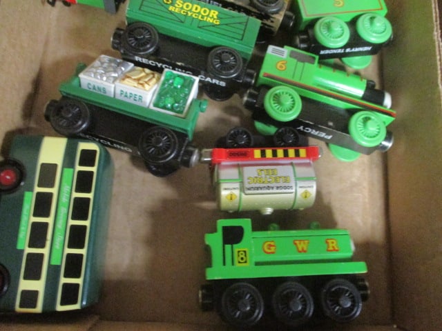 Selection of Thomas the Train Engine Wood and Plastic Train Cars and Vehicles - 3
