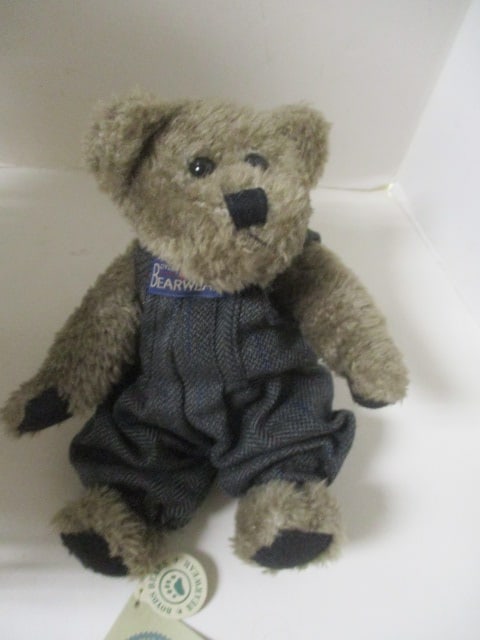 2 New with Tags Boyd's Bears Bearwear Plush Bears and Rattan and Wrought - 2