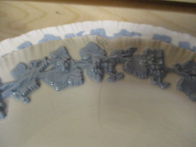 18 Pieces of Vintage Wedgwood Embossed "Queensware" China - 8