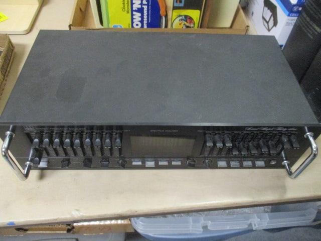 ADC Sound Shaper Thirty-Three Stereo Frequency Equalizer: 17" x 10"