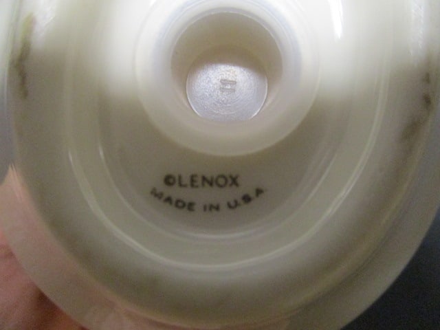 Collection of Lenox Candle Holders, Salt & Pepper Shakers, and Vase - 4
