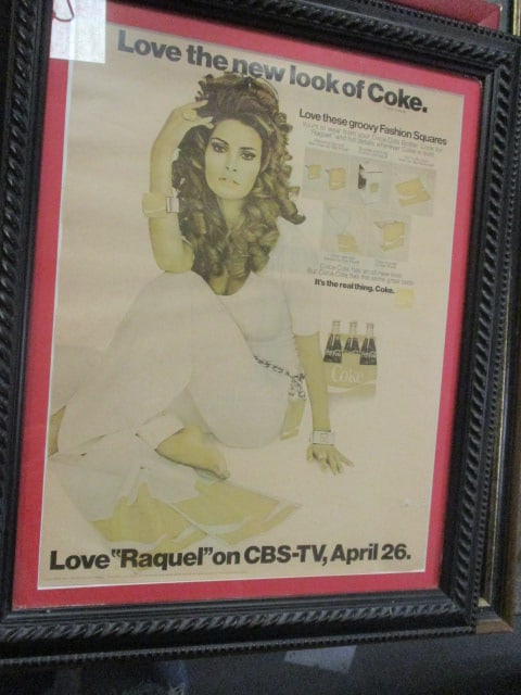 4 Vintage Framed "Coca-Cola" Advertising Art - 2
