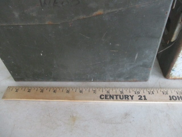 2 Metal Military Ammo Boxes - 3