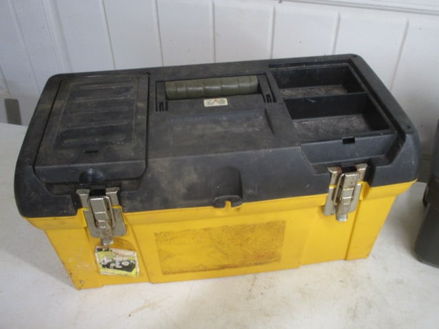 2 Plastic Toolboxes - 2