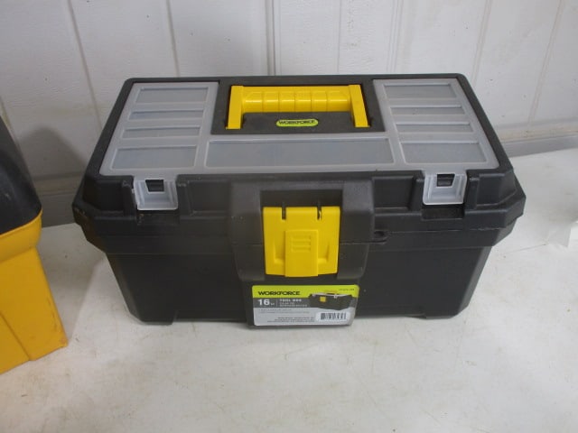 2 Plastic Toolboxes - 3