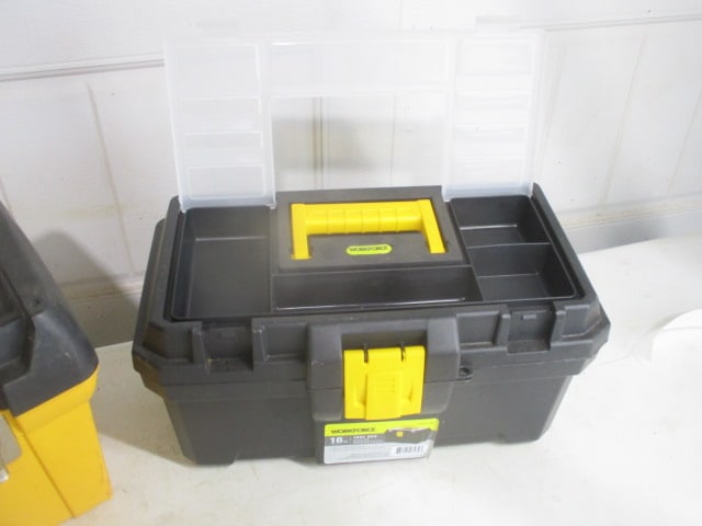 2 Plastic Toolboxes - 5