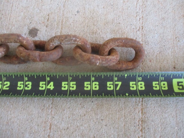 58" Section of 2"x 5/8" Chain - 2