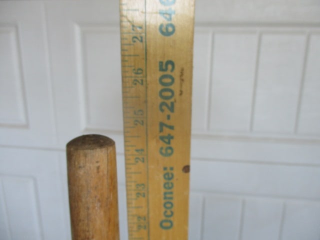 Goldblatt Brand Potato Masher w/Long Wooden Handle 24.5" - 4