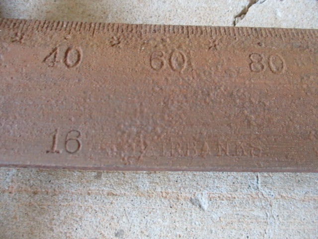 Antique Fairbanks 700lb Balance Beam Scale w/Counter Weight 7'4" Long - 2