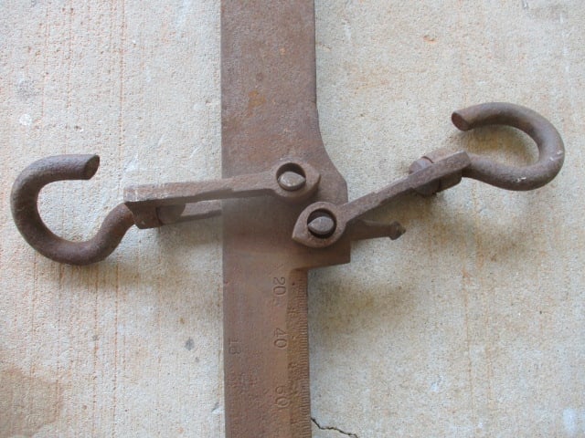 Antique Fairbanks 700lb Balance Beam Scale w/Counter Weight 7'4" Long - 4