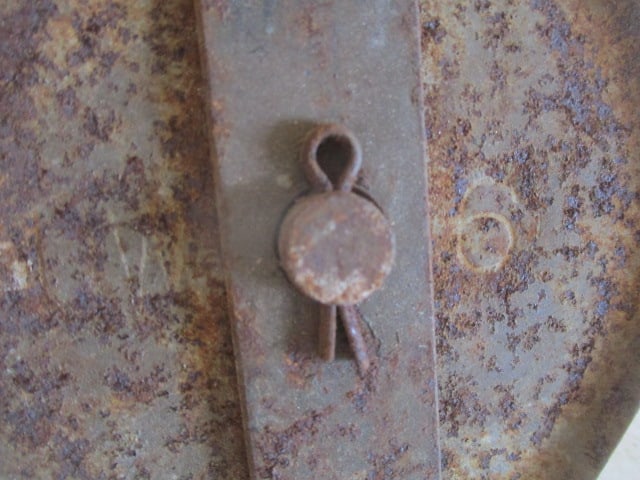 Antique Cast Iron Single Wheel Pulley - 2