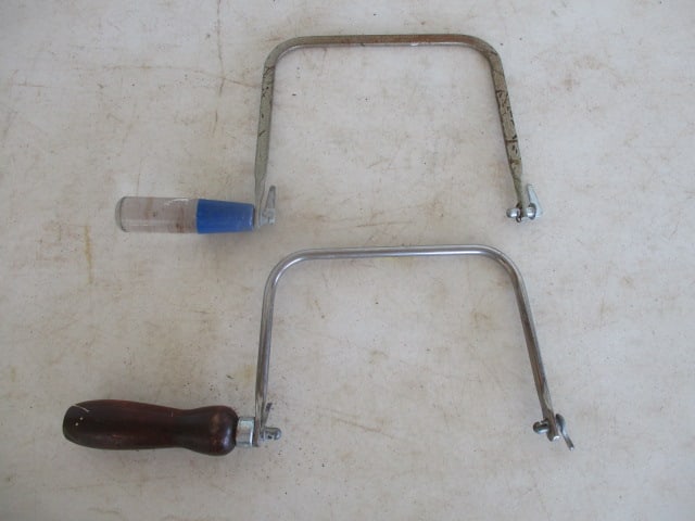 2 Coping Saws: .