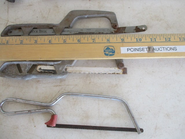 4 Small Hack Saws - 2