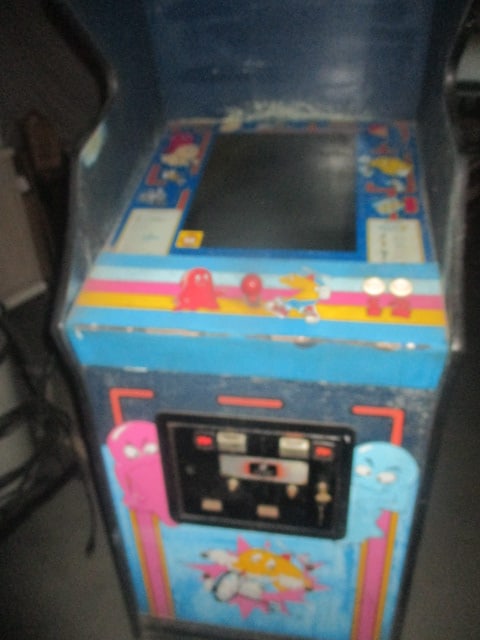 Vintage Jr Pac-Man Upright Arcade Game By Baily Midway - 4