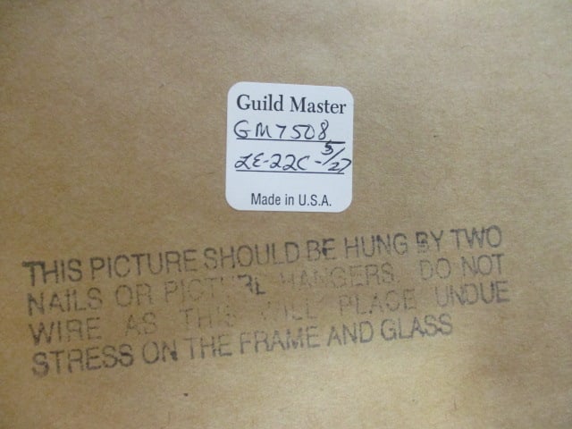 Two Framed Guild Master Fresco Style Botanical Fruit Artworks - 12