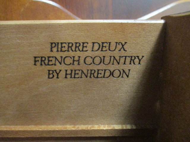 Henredon Pierre Deux French Country Armoire/Media Cabinet - 11