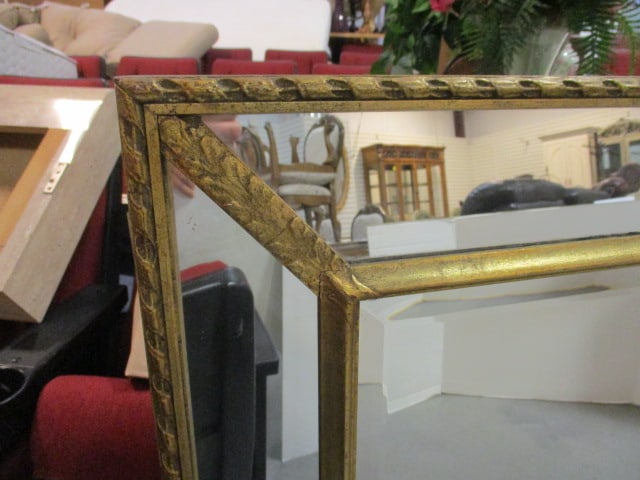 Large Milch & Sons Neoclassical Style Beveled Mirror - 2