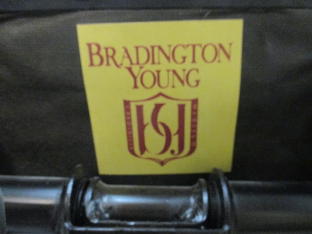 Bradington Young Leather Executive Chair with Nail Head Accents - 13