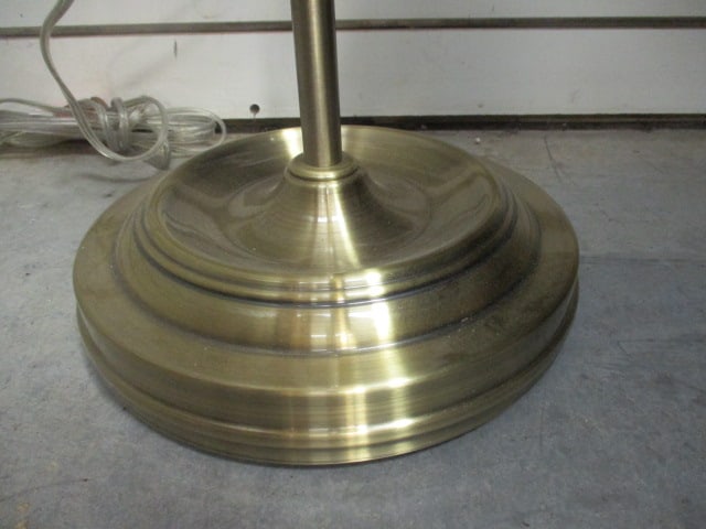 Brushed Antique Brass Adjustable Task Floor Lamp - 6