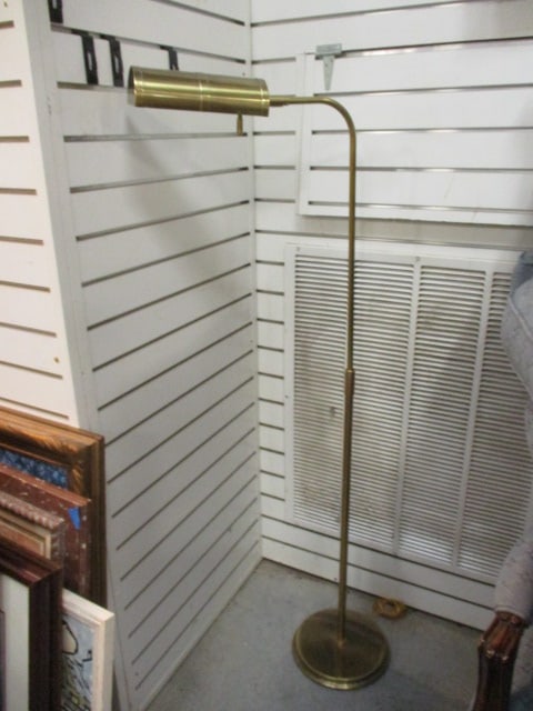 Brass Adjustable Task Floor Lamp - 8
