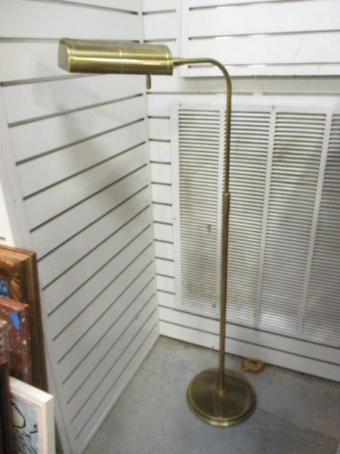 Brass Adjustable Task Floor Lamp - 9