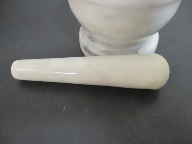 Marble Mortar and Pestle - 2