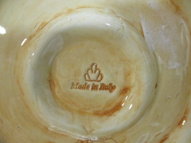 Handpainted Vietri Italian Pottery Bowl - 4