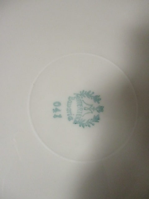 Two Mitterteich Bavaria China Tab Handle Trays - 5