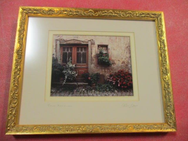 Four Framed and Matted Alan Klug Pencil Signed French Countryside Landscape Photo Art - 7