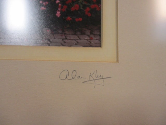 Four Framed and Matted Alan Klug Pencil Signed French Countryside Landscape Photo Art - 8