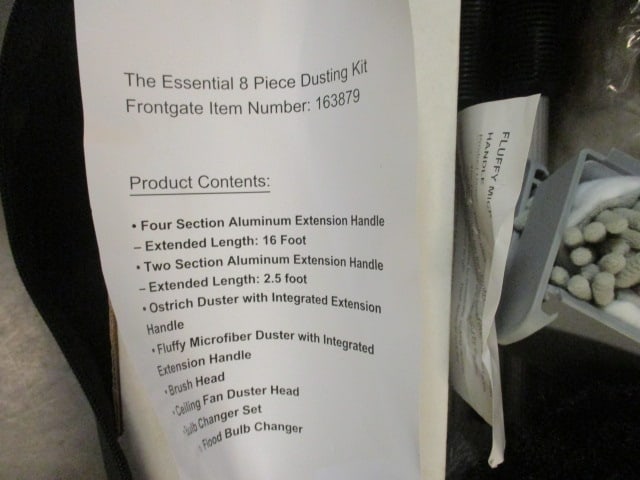 New Old Stock Frontgate Essential 8 Piece Dusting Kit - 6