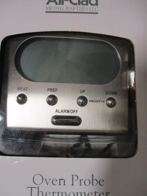 New Old Stock All-Clad Oven Probe Thermometer with Digital Temperature Presets - 2