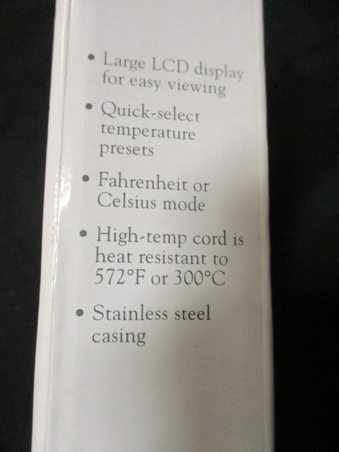 New Old Stock All-Clad Oven Probe Thermometer with Digital Temperature Presets - 3