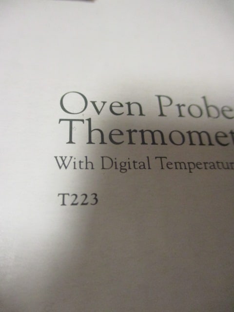 New Old Stock All-Clad Oven Probe Thermometer with Digital Temperature Presets - 5